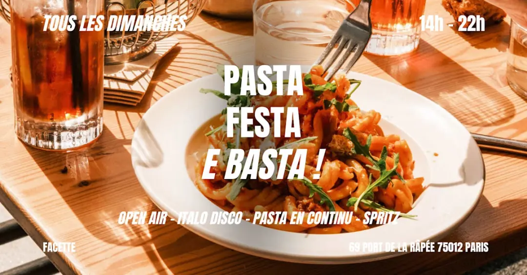 Pasta, Festa E Basta (Open Air & Pasta En Continu)