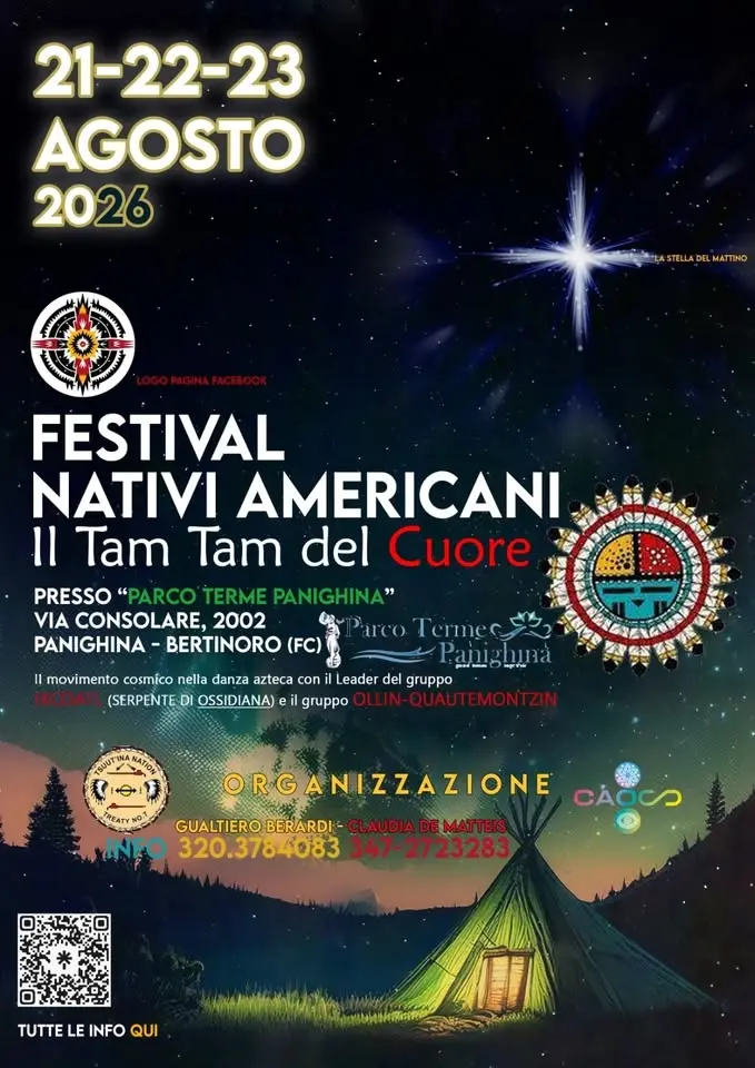 Sabato 22 Agosto 2°giornata FESTIVAL NATIVI AMERICANI IL TAMTAM DEL <3 CUORE <3