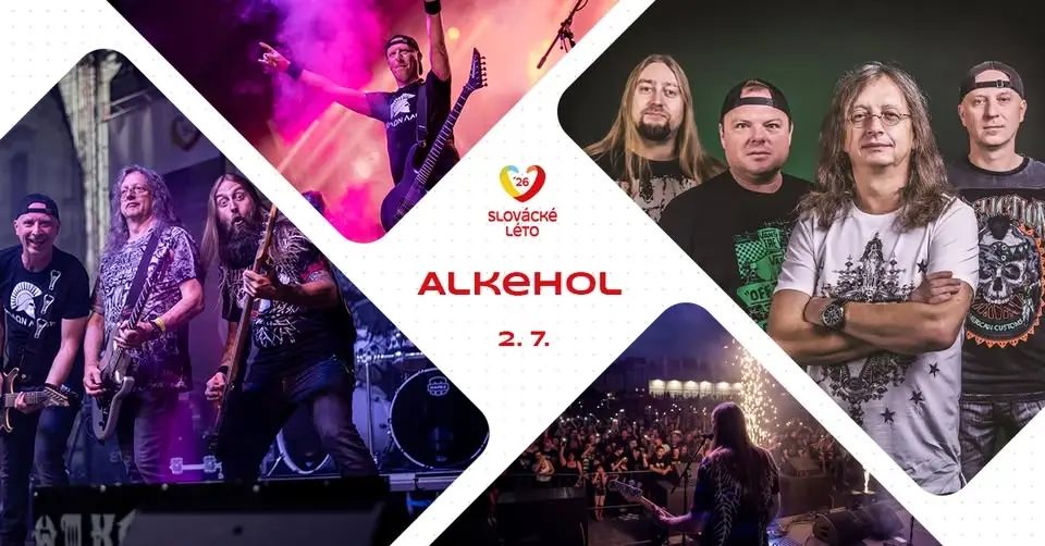 Alkehol, Trilobit a Doctor´s Band na Slováckém létě 2026