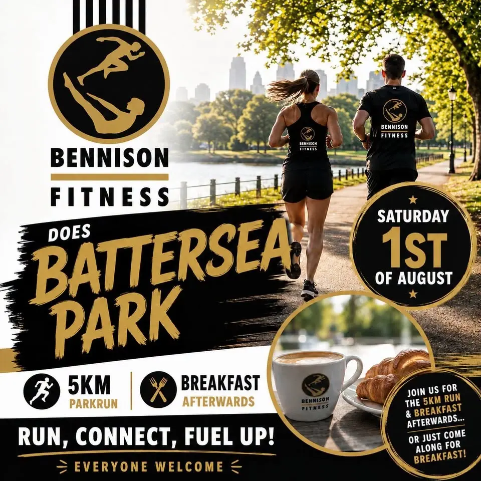 Bennison Fitness at Battersea Parkrun.