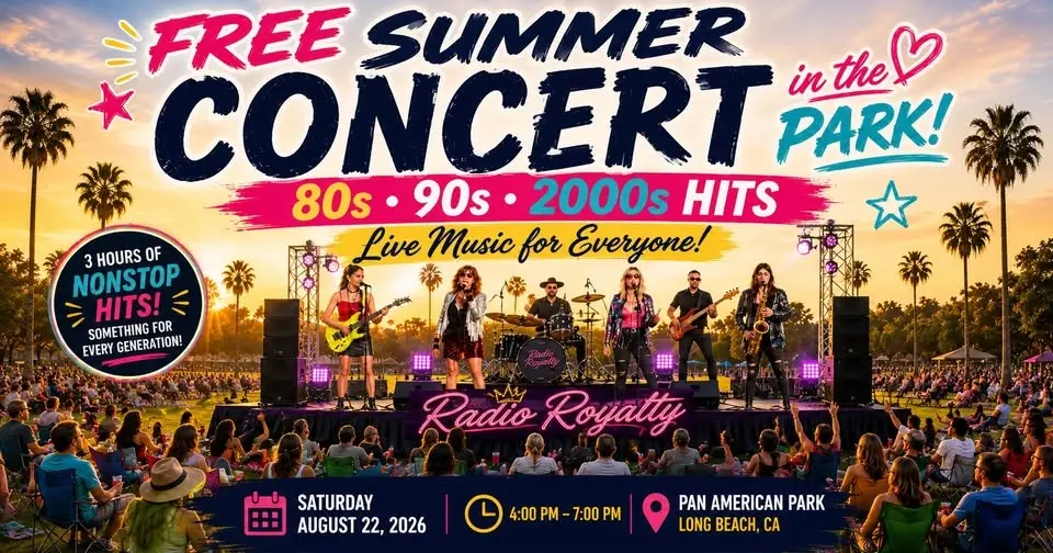 Free Summer Concert in the Park - Long Beach