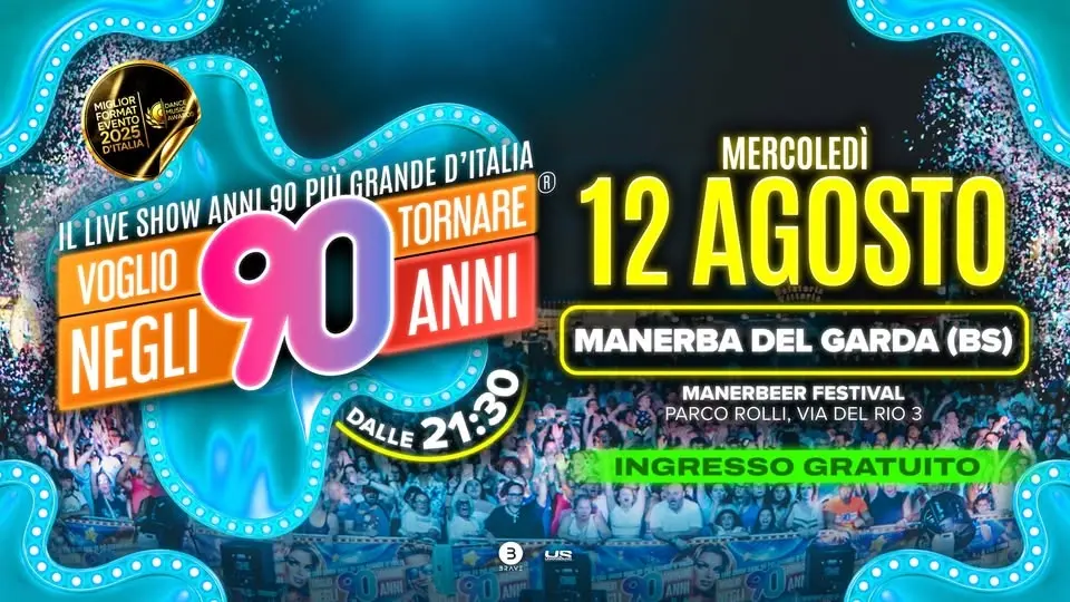 Voglio Tornare Negli Anni 90 ® • Manerba del Garda (BS)