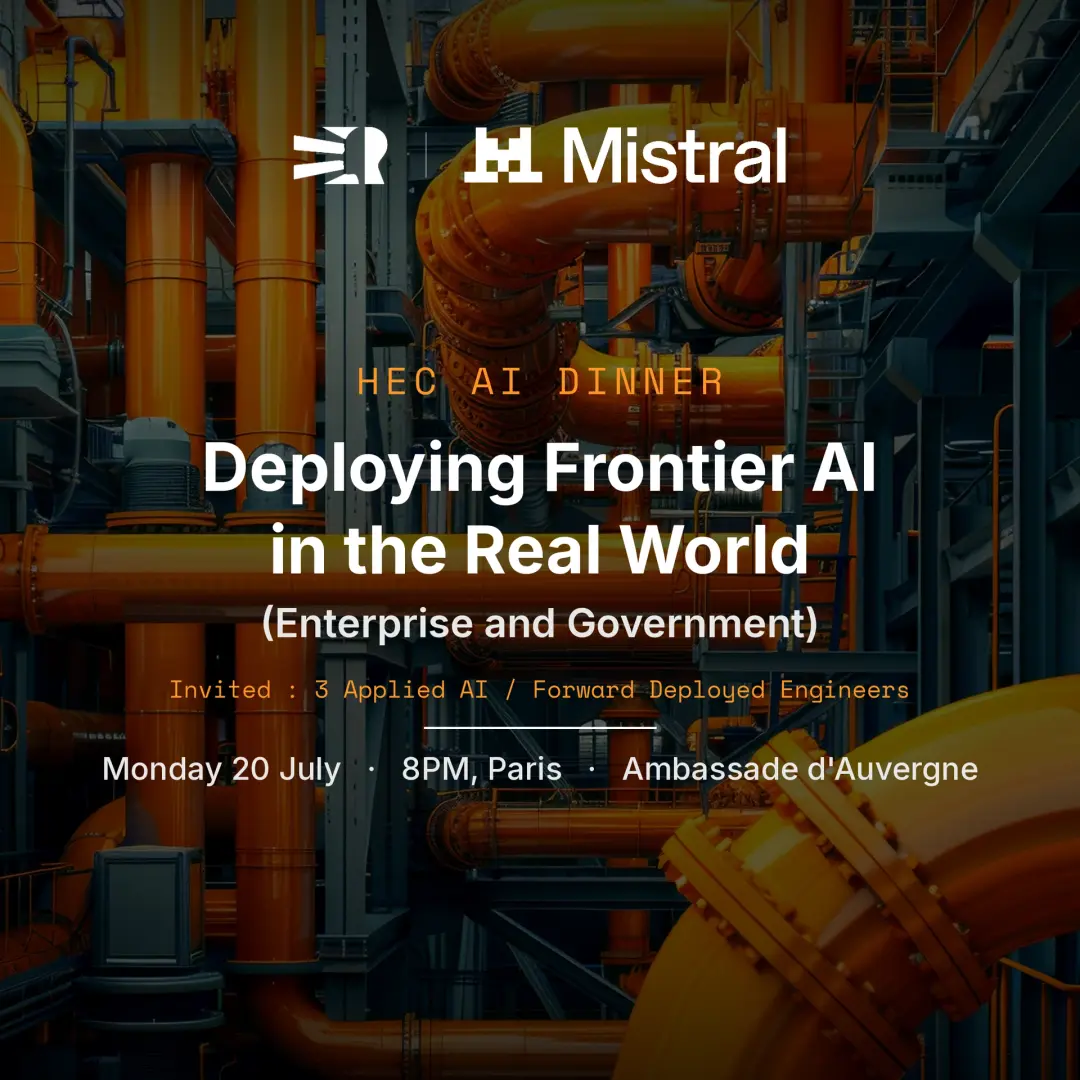 Mistral AI & HEC IA - Dinner