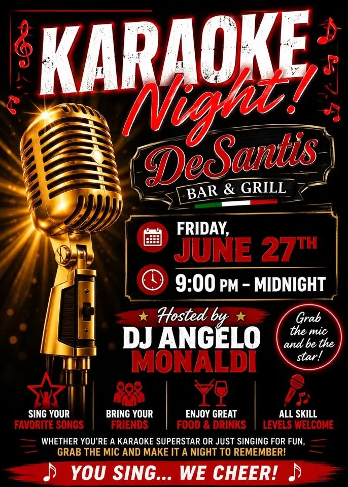 Karaoke Night @ Desantis Bar & Grill