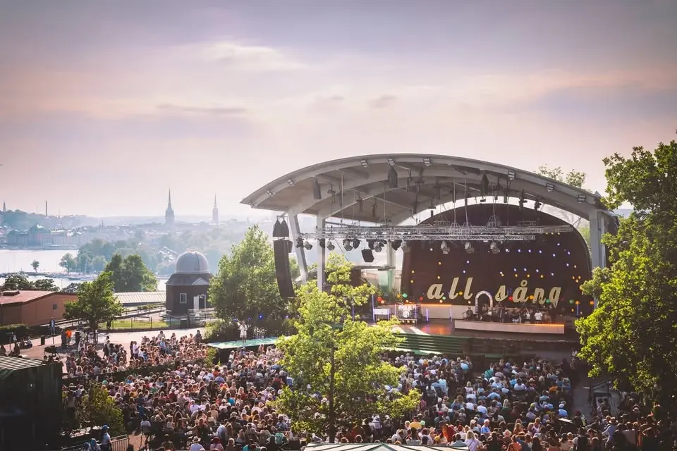 Allsång på Skansen 7/7 och 4/8