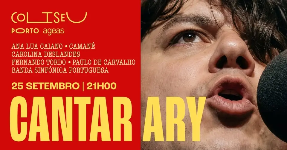 Concerto "Cantar Ary": 90 anos de Ary dos Santos