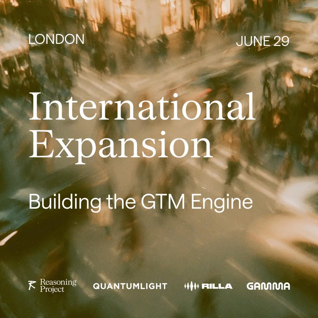 International Expansion - Building the GTM Engine