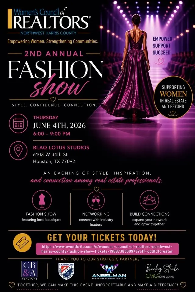 Women's Council of Realtors Northwest Harris County 2nd Annual Fashion Show