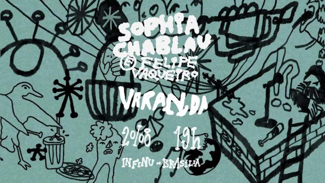Sophia Chablau E Felipe Vaqueiro + Varanda Em Brasília