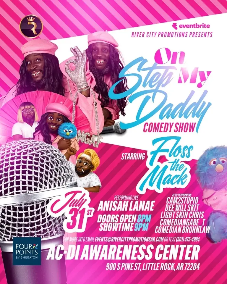 Floss The Mack Comedy Show Little Rock Arkansas