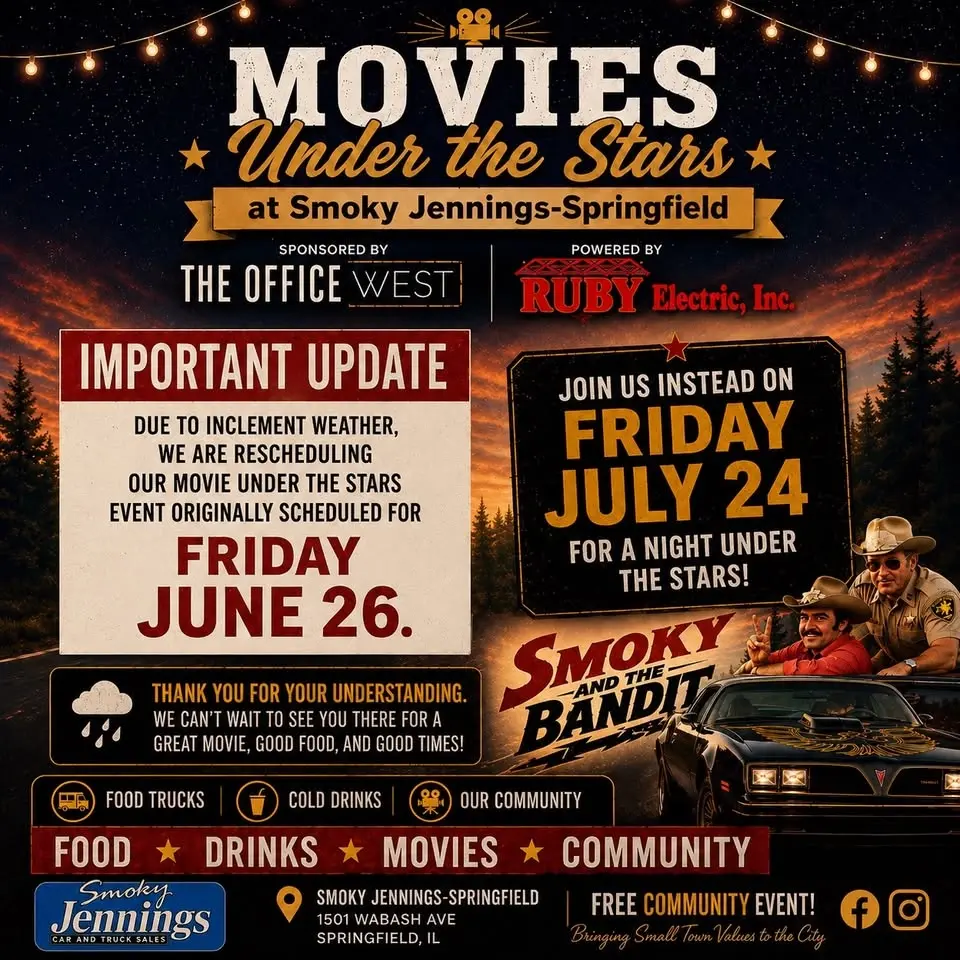 🍿Movies Under The Stars with Smoky Jennings Springfield🍿