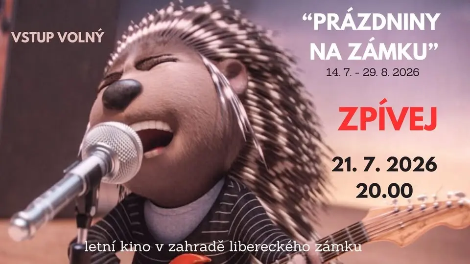 LETNÍ KINO NA ZÁMKU - ZPÍVEJ