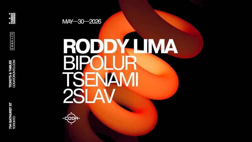 RODDY LIMA x CODA | May 30th