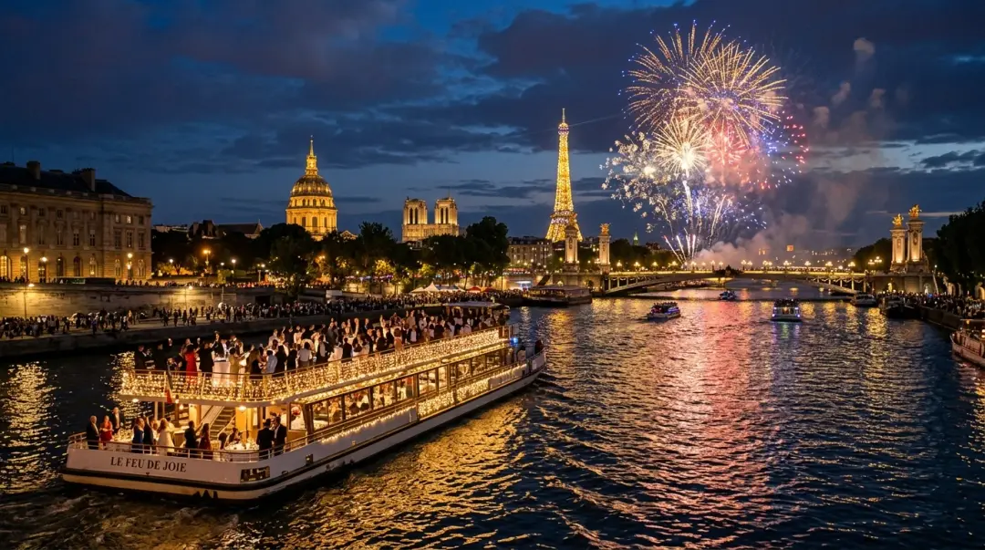Gala-croisière Paradis sur Seine