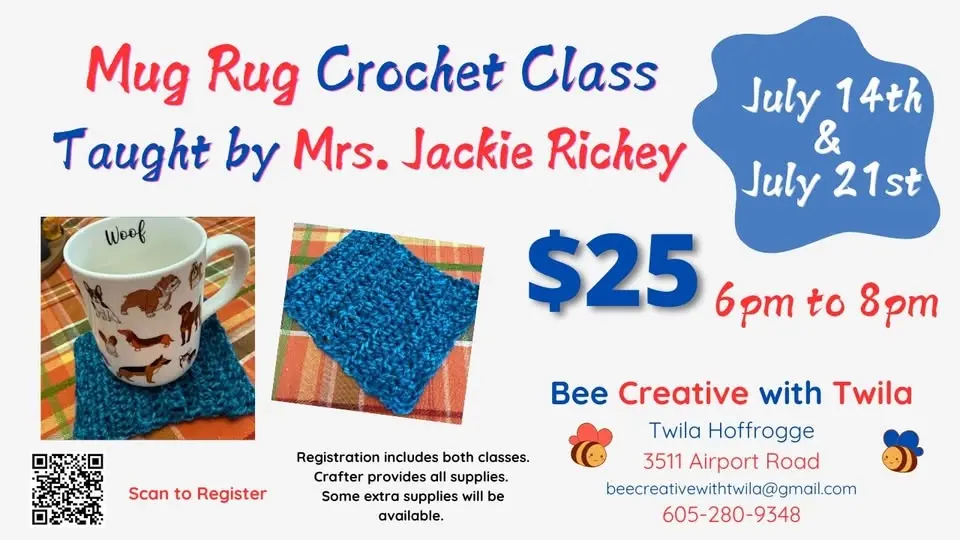Mug Rug Crochet Class