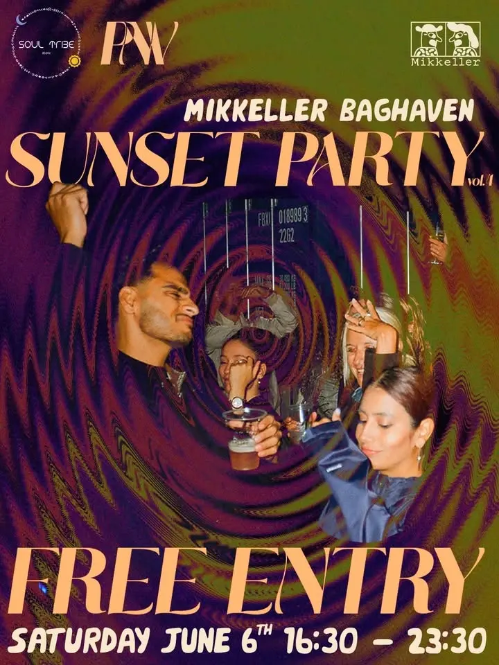 Sunset Party at Mikkeller Baghaven Copenhagen Vol. 4🌅