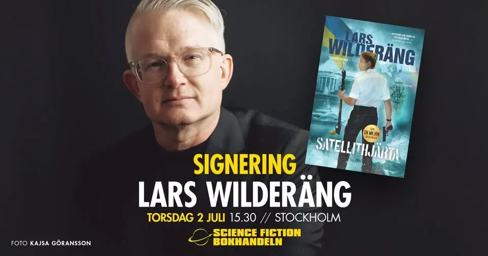 Signering med Lars Wilderäng // Stockholm