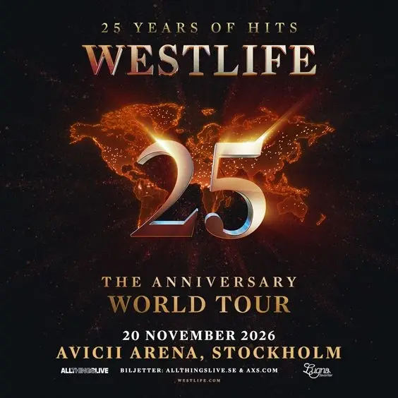 Westlife 25: THE ANNIVERSARY WORLD TOUR