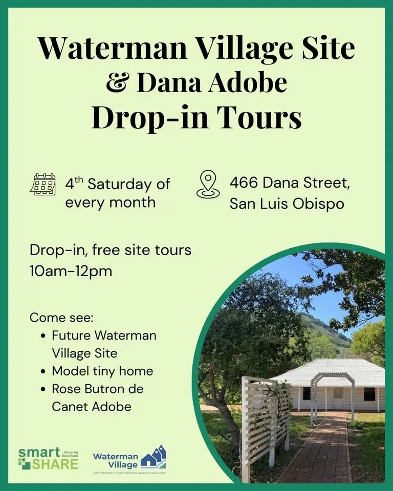 Adobe & Waterman Village Drop-In Tours