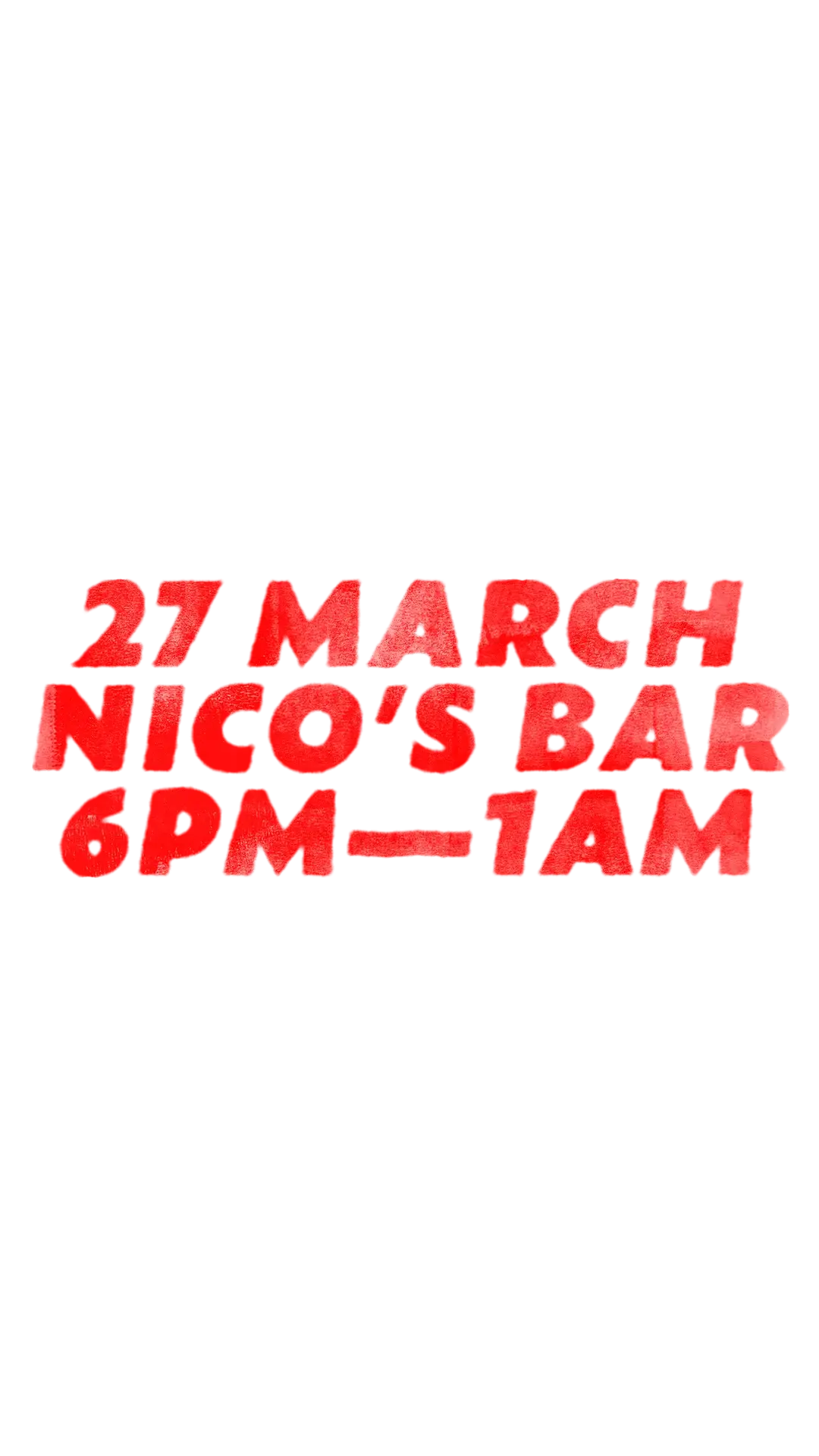 Awaaz at Nico's