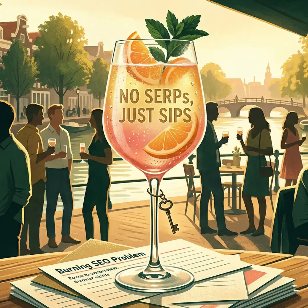 No SERPs, Just Sips - Summer SEO Drinks