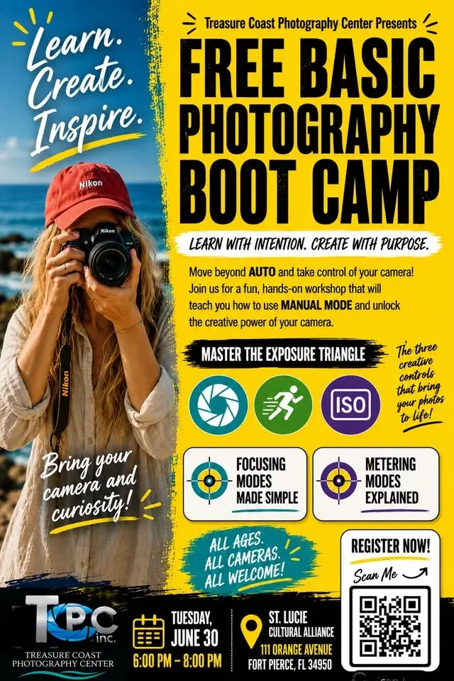 Free Basic Photography Boot Camp