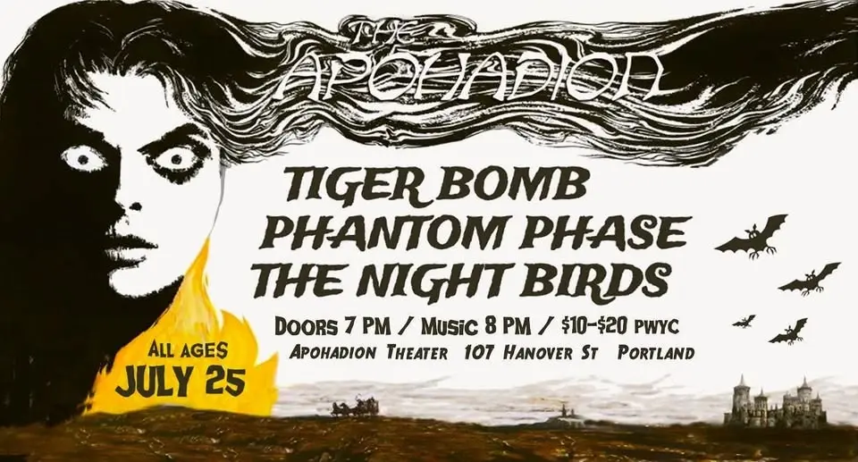 TIGER BOMB ✪ PHANTOM PHASE ✪ THE NIGHTBIRDS