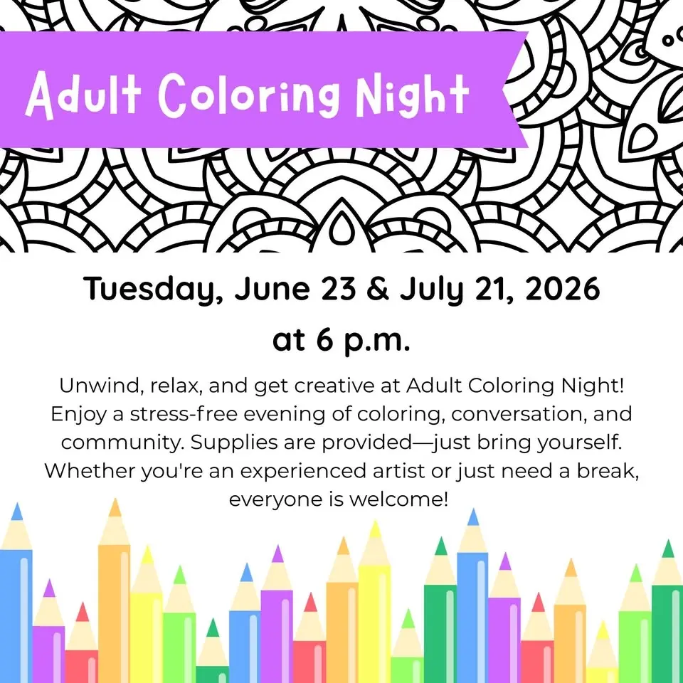 Adult Coloring Night
