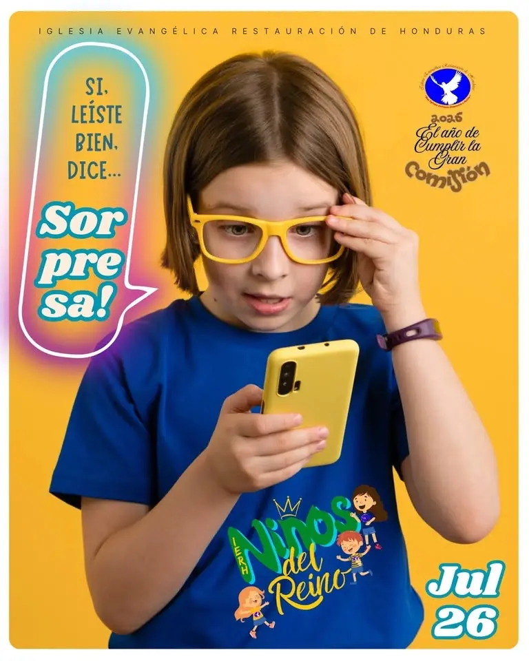 Niños del Reino... es una S-O-R-P-R-E-S-A!!! 