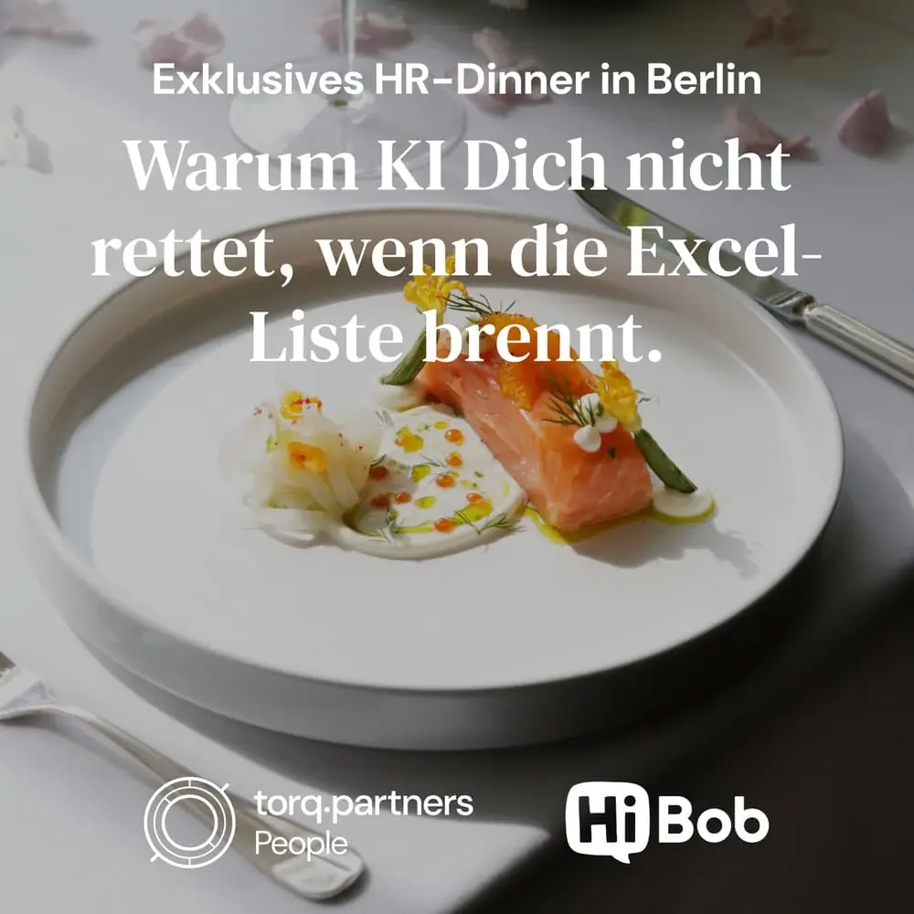 Exklusives HR-Dinner im Hotel de Rome, Berlin