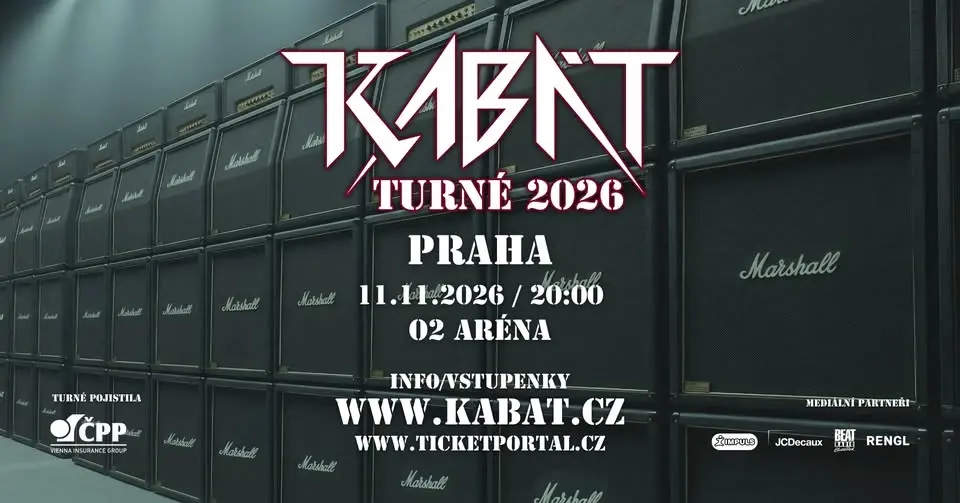 Praha - Kabát Turné 2026