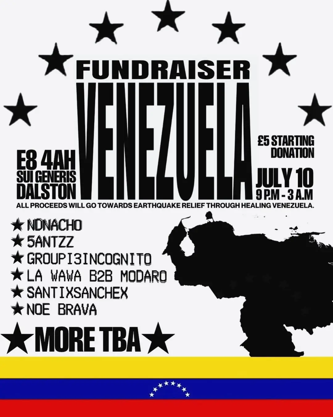 VENEZUELA FUNDRAISER