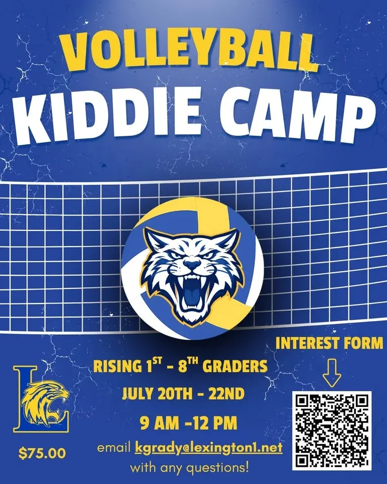 Lexington High School Kiddie Volleyball Camp
