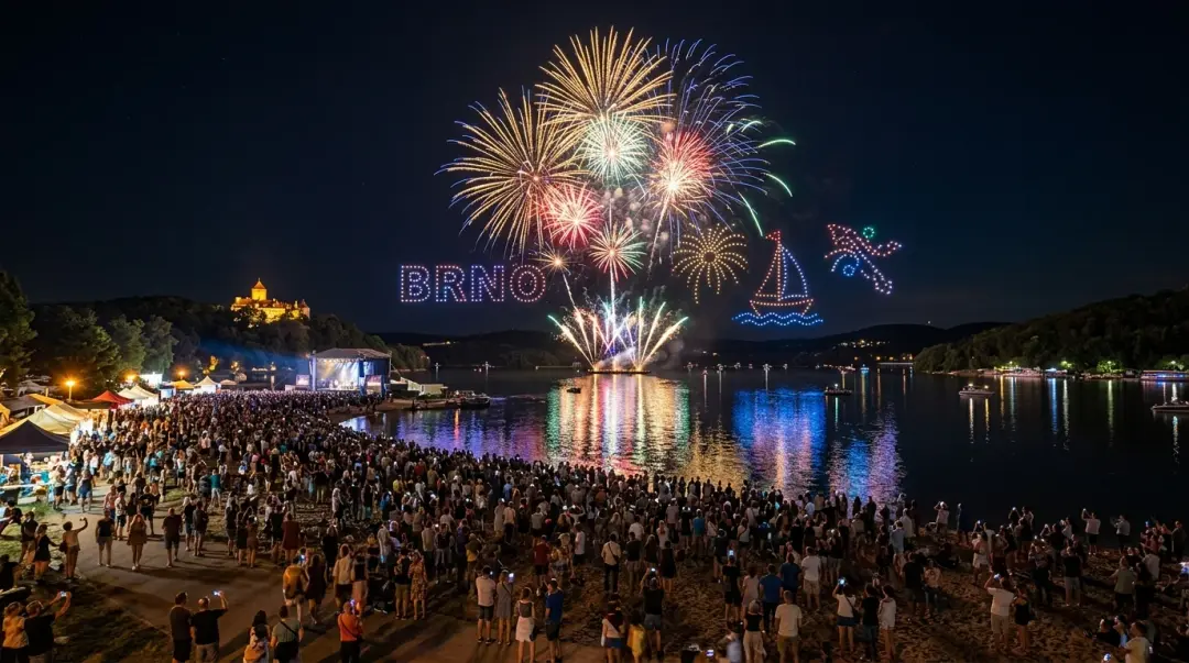 Ignis Brunensis – velké finále s dronovou show