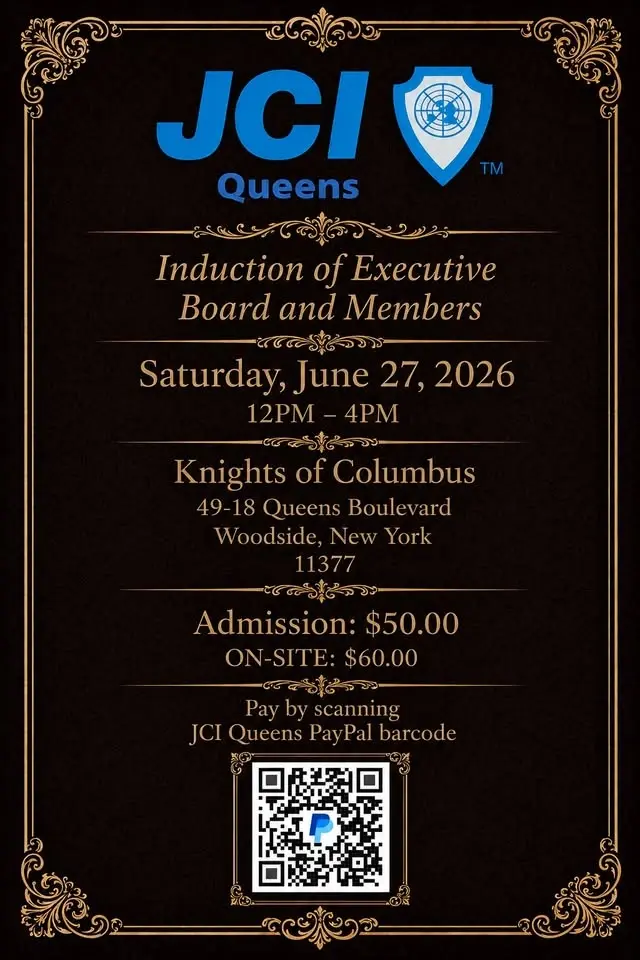 2026 JCI Queens Induction of Executive Board and Members