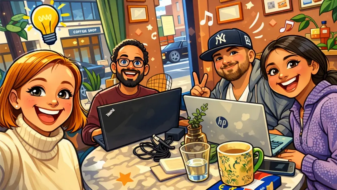 [Must RSVP on LetsBunch.com] Co-Working 👩🏽‍💻 ☕️ & Chat 💬