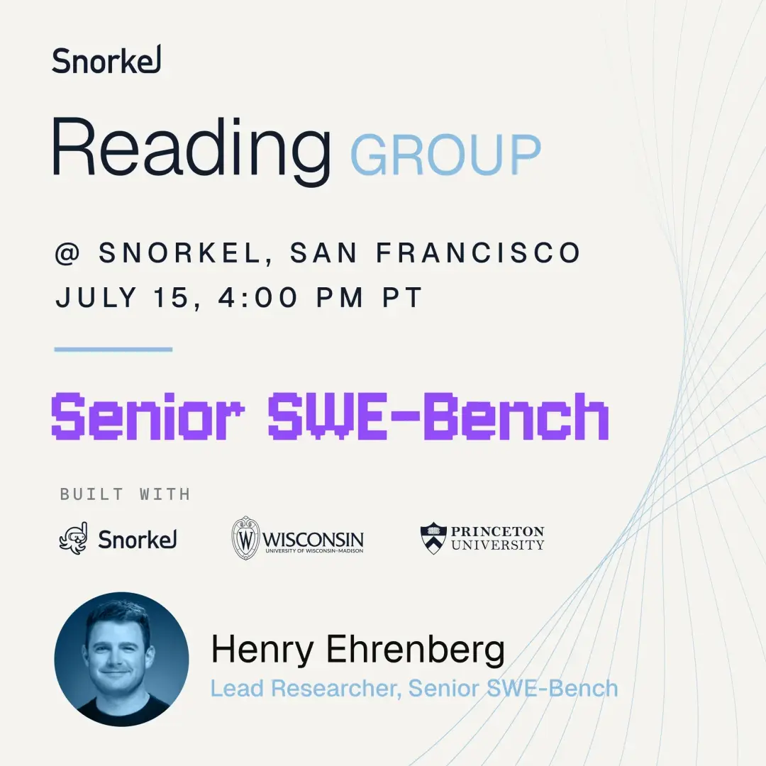 Reading Group (+🧋): Senior SWE-Bench