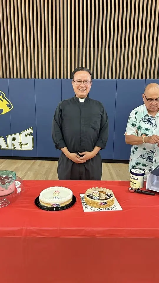 Father Carlos' Farewell Potluck Luncheon