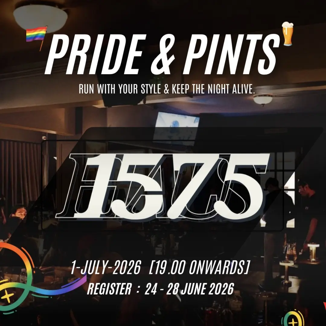 Pride & Pints : Run with your style & Keep the night alive.