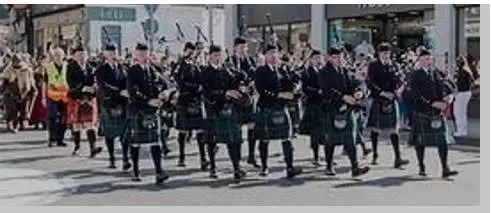 LARGS VIKING FESTIVAL -OPENING PARADE