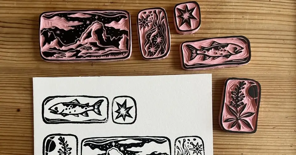TEEN ART WORKSHOPS: LINOLEUM BLOCK PRINTING