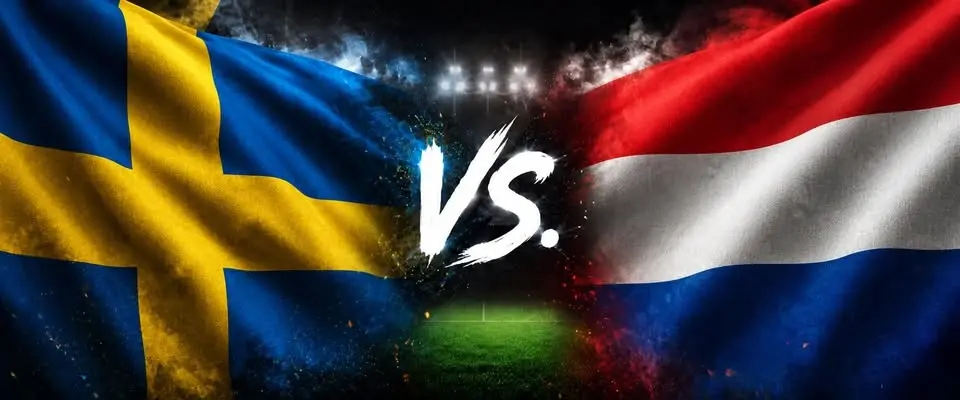 Sverige vs Nederländerna på Summer Garden
