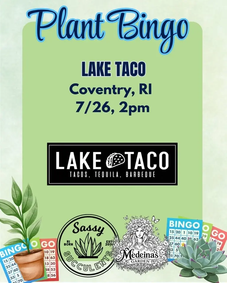 **Limited Tickets Available** Plant Bingo at Lake Taco