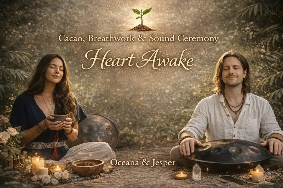 Cacao, Breathwork & Sound Ceremony 🔻 Heart Awake