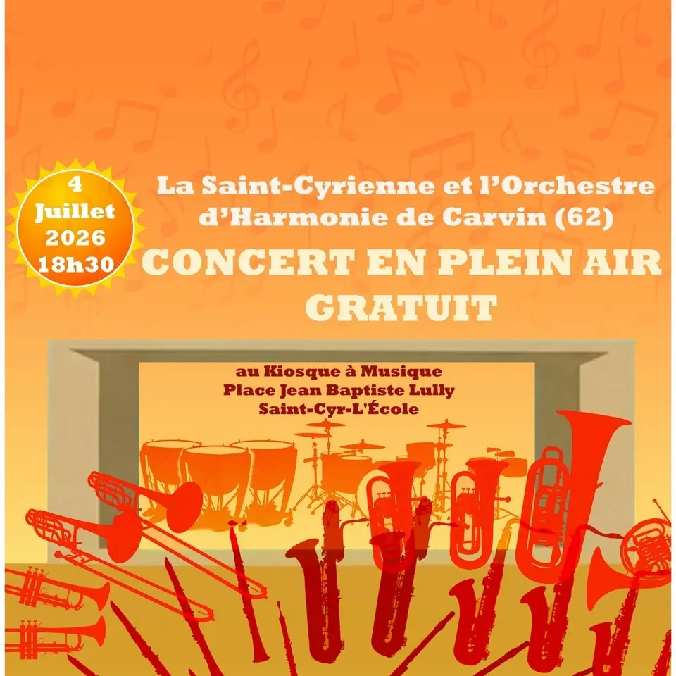 Concert en plein air gratuit