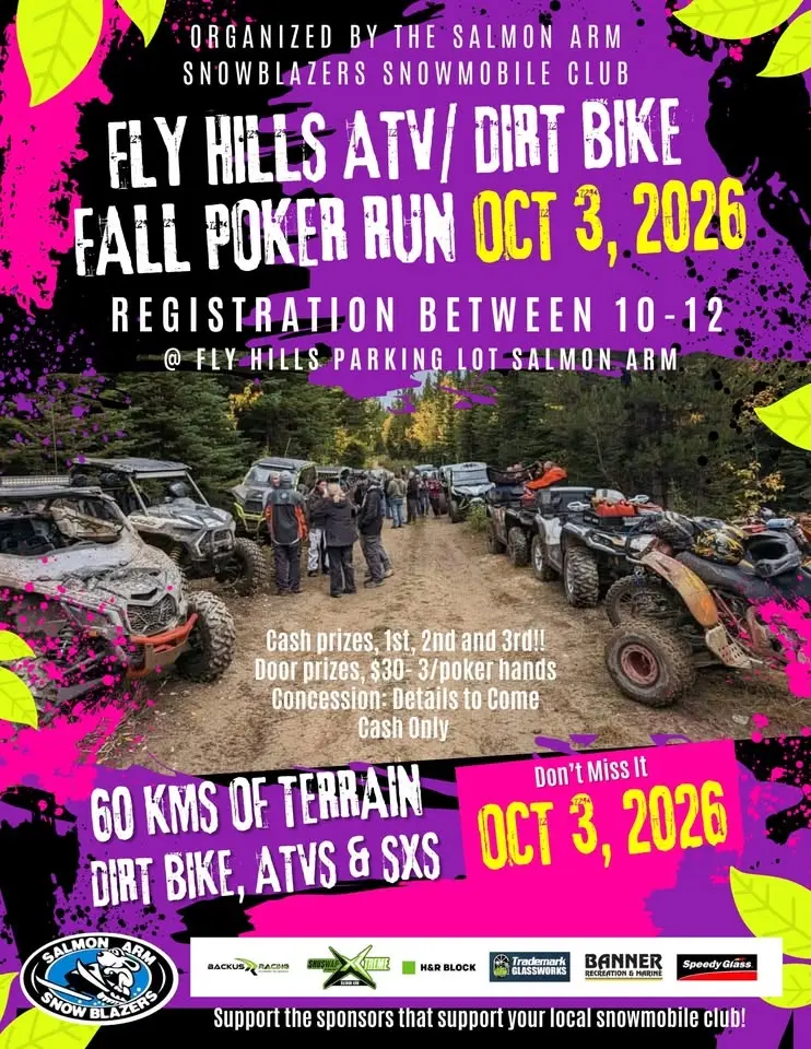 Fly Hills ATV / Dirt Bike Fall Poker Run
