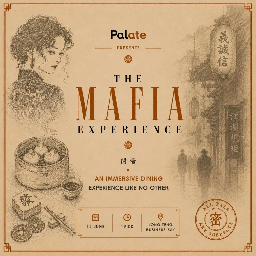 Palate DXB - The Mafia Feasting Experience