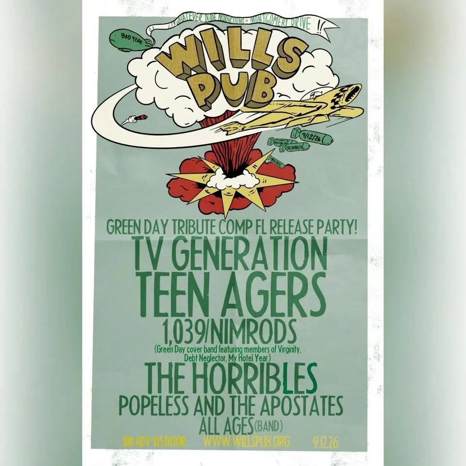 GREEN DAY TRIBUTE PARTY | WILLS PUB | Orlando, FL
