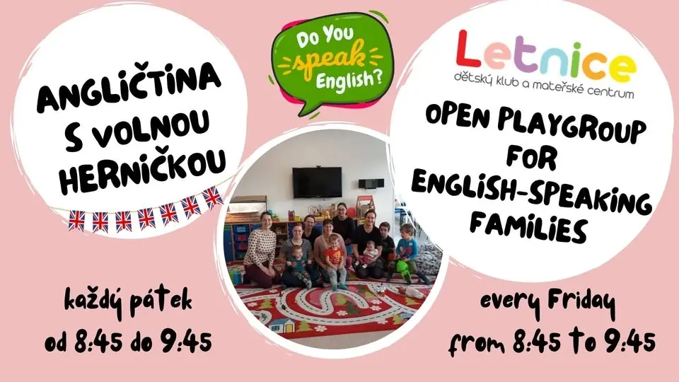 Open playgroup for english-speaking families
