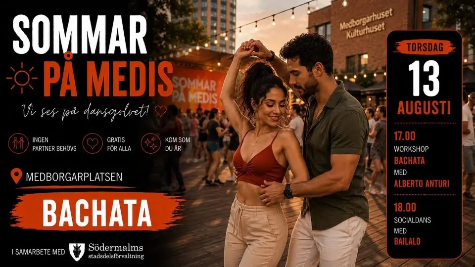 🌞 Sommar på Medis - Bachata med Bailalo 💃🕺🎶 